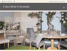 Tablet Screenshot of carlofurnishers.com